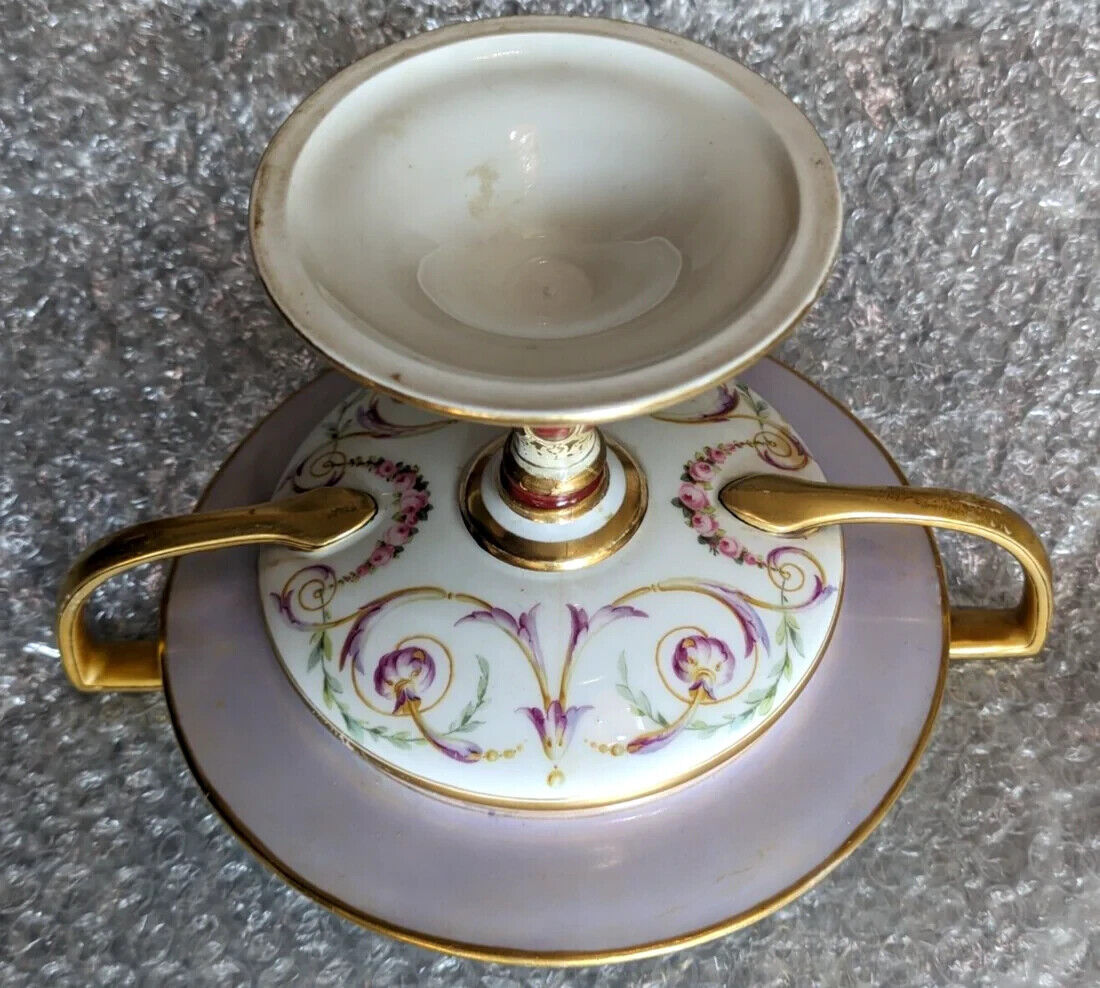 19th Century Bing & Grondahl Danish Classical Thorvaldsen Grand Tour Tazza Bowl