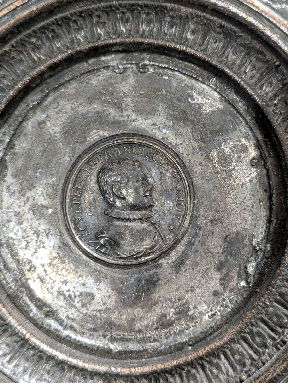 Antique Temperance Basin Rosewater Dish Wimbledon Trophy Silver Plated Copper