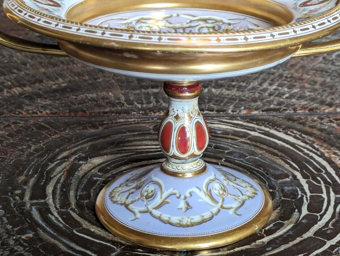 19th Century Bing & Grondahl Danish Classical Thorvaldsen Grand Tour Tazza Bowl