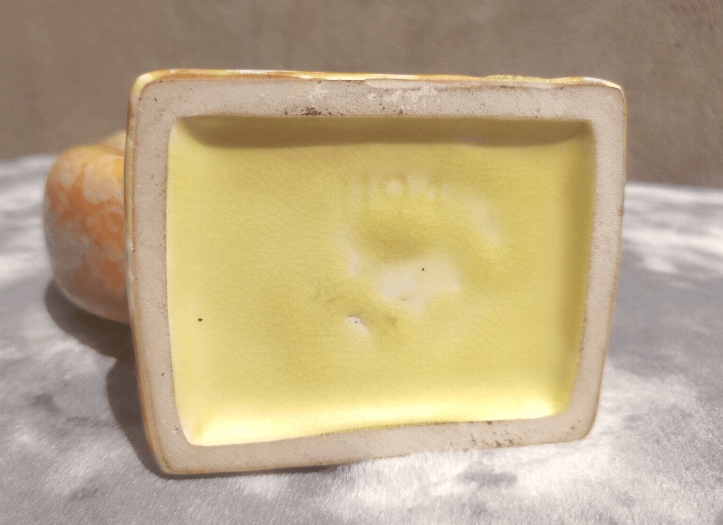 Vintage 1950s Beswick England Art Deco Pottery Lotus Flower Pastel Vase 1194 - Tommy's Treasure