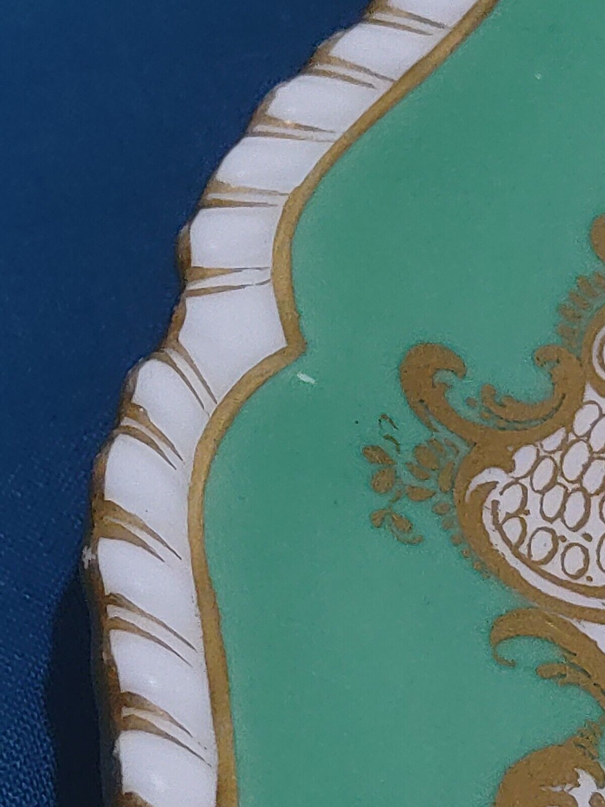 Antique 1921 Royal Worcester Plate Highland Cattle Kilchurn Castle by H. Stinton