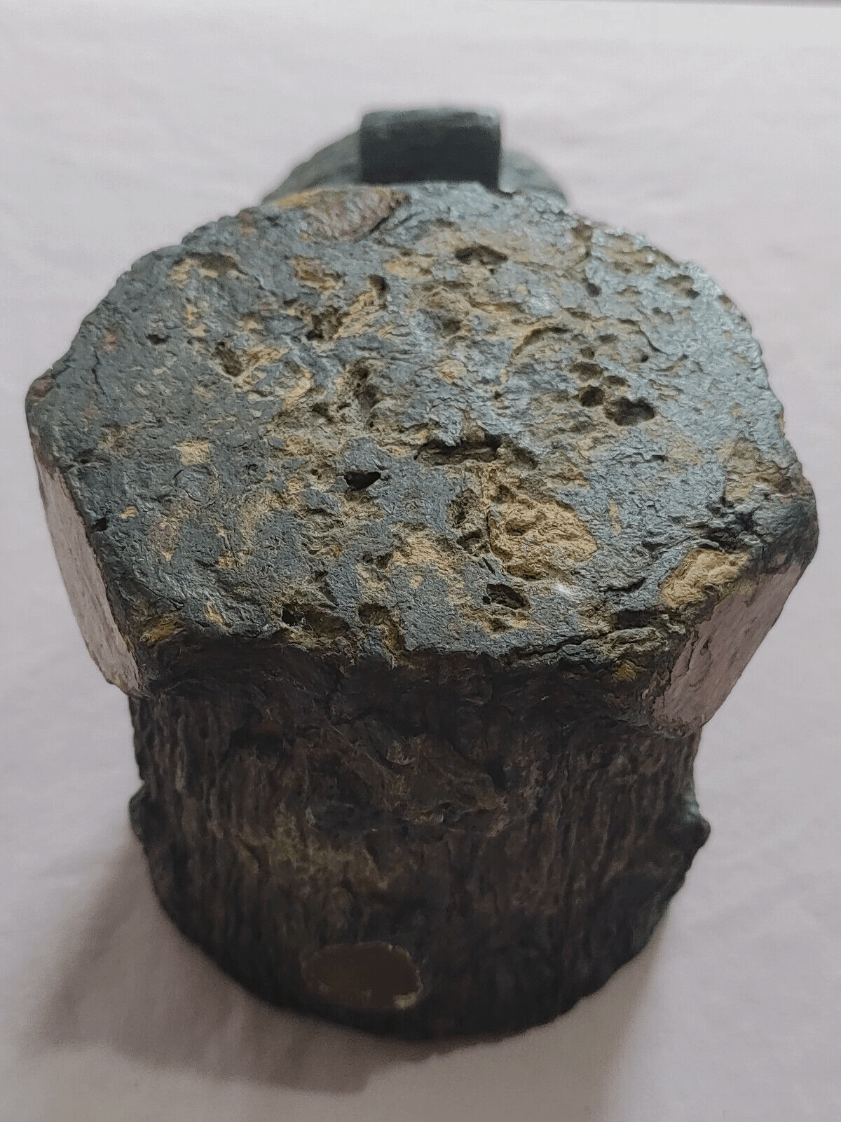 Antique Naturalistic Pottery Tree Trunk Stump Tobacco Jar Pot Black Forest Style - Tommy's Treasure