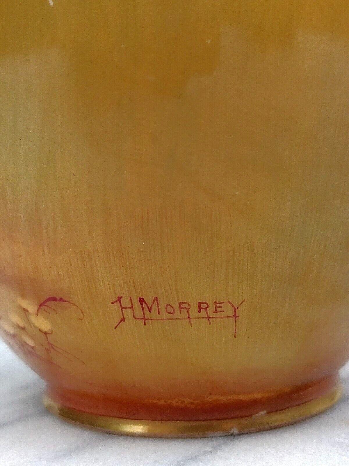 Royal Doulton Holbein Vase Hand Painted Ploughman & Horses by H.Morrey - Tommy's Treasure