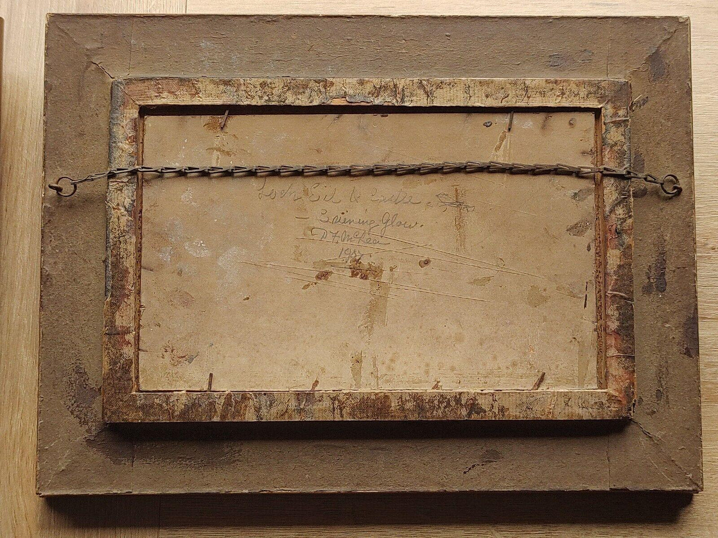 Pair of Duncan Fraser McLea (1841-1916) Oil Paintings Depicting Scottish Lochs & Castles - Tommy's Treasure