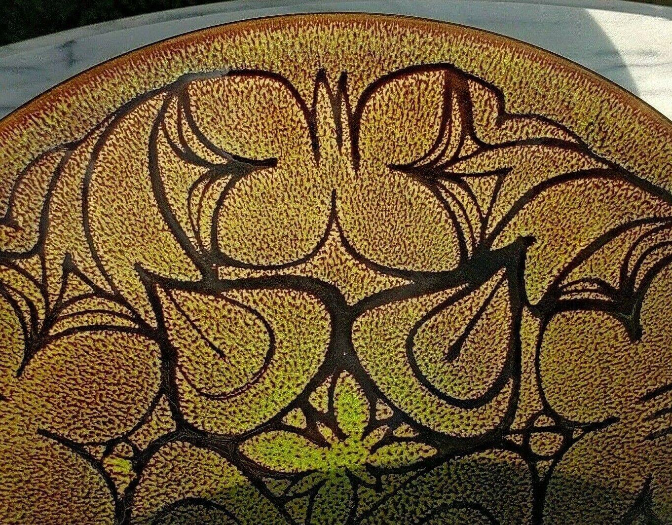 Vintage 1970s Poole Pottery Ceramic 'Aegean' #57 Bowl Dish Charger Plate - Tommy's Treasure