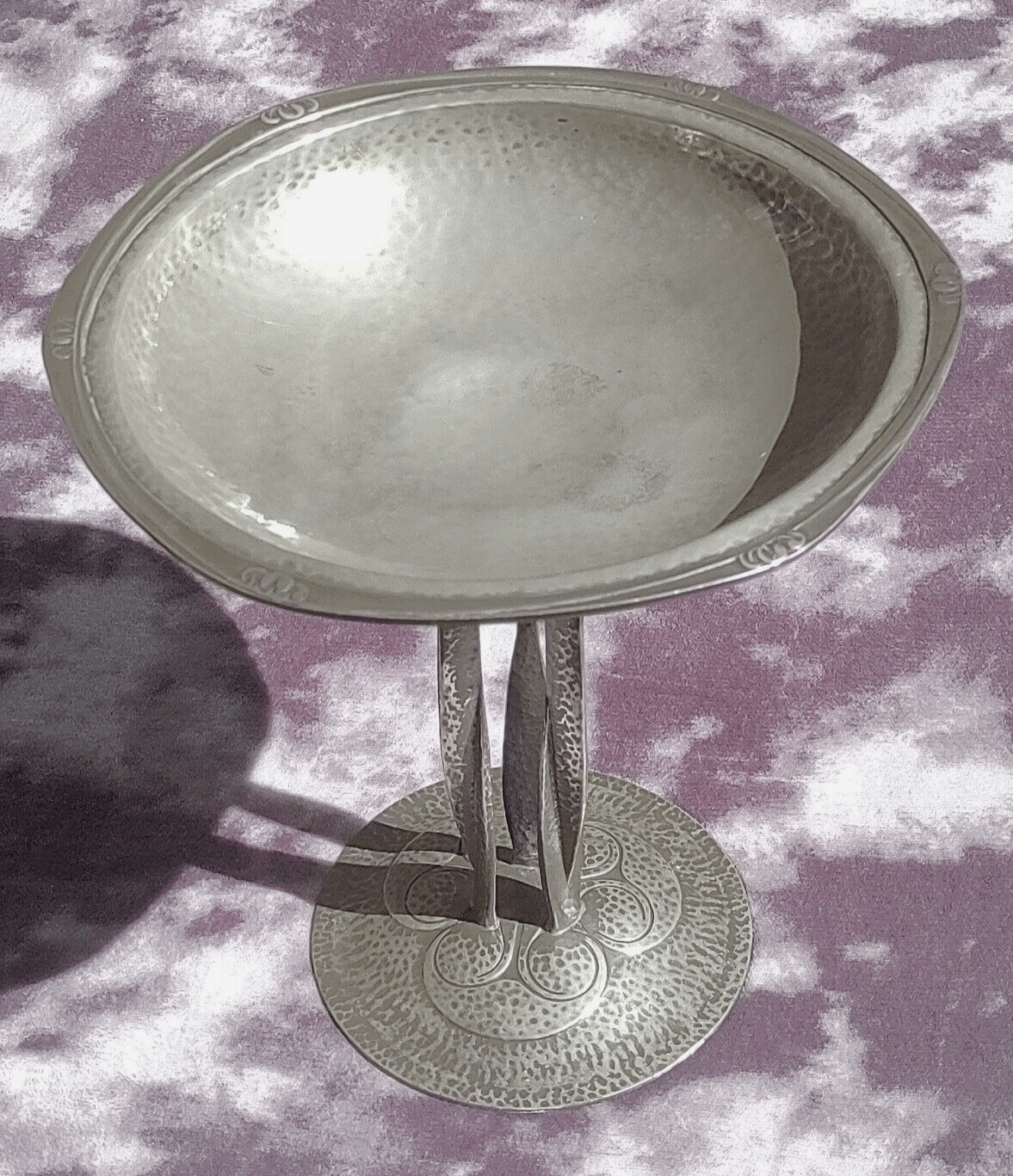 Archibald Knox Liberty & Co Tudric Arts & Crafts Pewter Tazza Compote Bowl - Tommy's Treasure