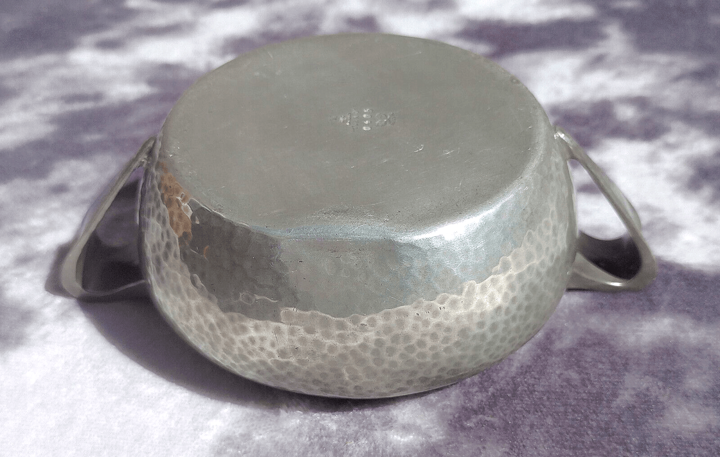 c.1905 Arts & Crafts Art Nouveau Liberty & Co Tudric Solkets Pewter Porringer Bowl - Tommy's Treasure