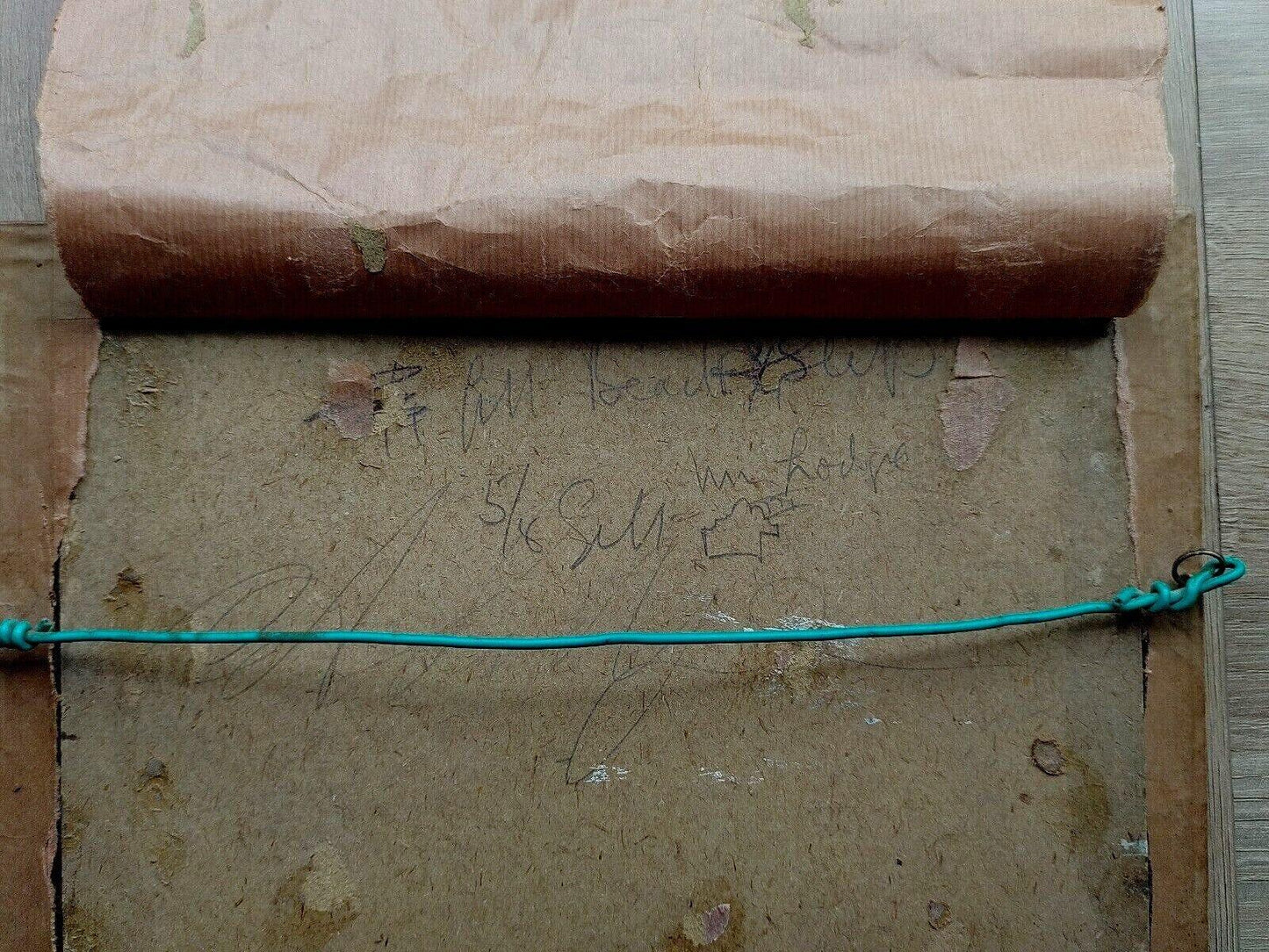 Pair of Antique Maritime Fishing Boat & Harbour Oil on Board Signed Paintings - Tommy's Treasure