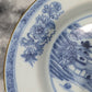 Antique 18th Century Chinese Blue & White Landscape Porcelain Plate Dish 23 cm