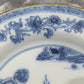Antique 18th Century Chinese Blue & White Landscape Porcelain Plate Dish 23 cm