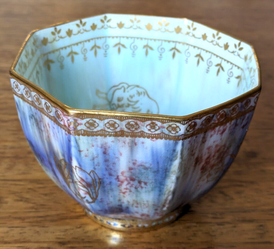 Wedgwood Oriental Fairyland Lustre Octagonal Bowl Daisy Makeig Jones Antique