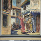 Original Vintage Danish Oil Painting Vagn Gabriel Spanish Dancer Impressionistic