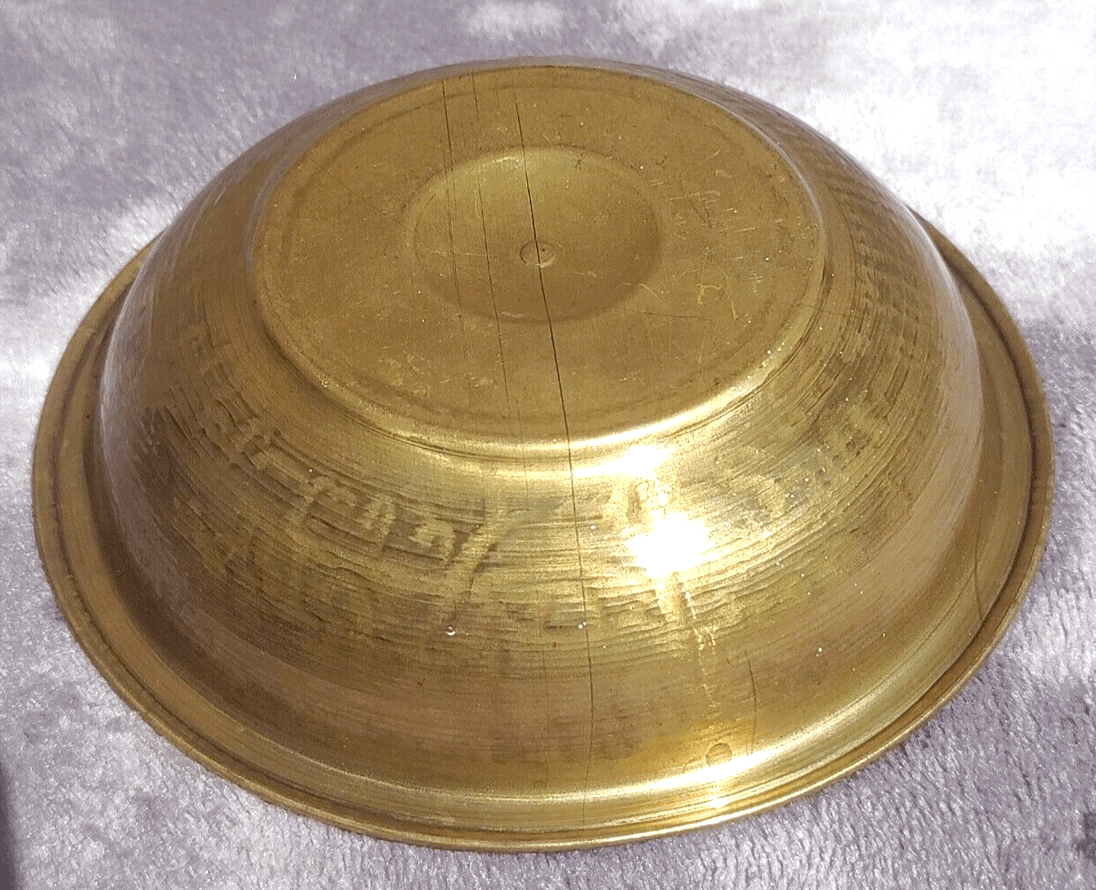 Antique Middle Eastern Islamic / Persian Brass Religious Divination Magic Healing Medicine Bowl - Tommy's Treasure