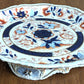 Georgian Hicks & Meigh Ironstone Pedestal Cake Stand Plate English Imari Antique