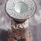 Japanese Imari Phoenix Ceramic Pottery Candlestick Holder 22 cm - Tommy's Treasure