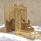 Antique 1920s French Pierced Brass Mythological Gothic Winged Griffin Bookends - Tommy's Treasure