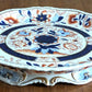 Georgian Hicks & Meigh Ironstone Pedestal Cake Stand Plate English Imari Antique
