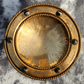 Antique 19th Century Scottish Arts Crafts Agate Cabochon Gilt Bronze Tazza Bowl - Tommy's Treasure