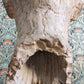 Vintage Mid 20th Century Original Plaster Sculpture Head Bust Statue Male Art