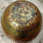 Antique Indian Brass & Copper Ganga Jamuna Lota Holy Religious Water Pot Vase - Tommy's Treasure