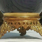 19th Century French Cobalt & Bronze Ormolu Mounted Ceramic Griffin Vase - Tommy's Treasure
