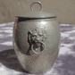 Antique Arts & Crafts Liberty & Co Solkets Tudric Pewter Lion Tobacco Jar Canister - Tommy's Treasure