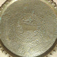 Antique Persian Qajar Embossed Brass Tray Islamic Middle East Calligraphy - Tommy's Treasure