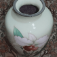 Japanese Ando Showa Sato Cloisonne Green Enamel Vase Mid 20th Century - 19 cm - Tommy's Treasure