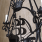 Italian 19th Century Antique Wrought Iron Nautical Sailing Ship Light Chandelier - Tommy's Treasure