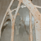 20th Century Gothic Revival Church Window Hanging Ceiling Lantern Light Pendant Glass & Metal - Tommy's Treasure
