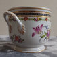 Antique Dresden German Porcelain Handpainted Flowers Jardiniere Cachepot Planter