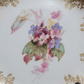Antique Pair of Doulton Burslem Hand Painted Spanish Ware Porcelain Floral Plates - Tommy's Treasure