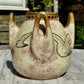c.1900 Austrian Amphora Teplitz Pottery Enamelled Gull Vase Antique Art Nouveau - Tommy's Treasure