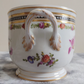 Antique Dresden German Porcelain Handpainted Flowers Jardiniere Cachepot Planter