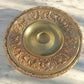 Large 19th Century Ornate Copper & Brass Cherub Antique Inkwell Inkstand - Tommy's Treasure
