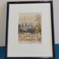 Antique 19th C British Watercolour Art Painting by Charles T. Hollis Royal Academy & Royal Society of British Artists - Tommy's Treasure