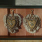 Rare Pair of Antique Victorian Sweetheart Pin Cushions - Military Boer War/WW1 - Tommy's Treasure