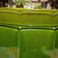 English Antique Joseph Holdcroft Green Glazed Ceramic Pottery Jardiniere Planter - Tommy's Treasure