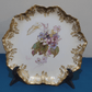 Antique Pair of Doulton Burslem Hand Painted Spanish Ware Porcelain Floral Plates - Tommy's Treasure