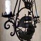 Italian 19th Century Antique Wrought Iron Nautical Sailing Ship Light Chandelier - Tommy's Treasure