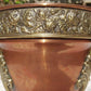 Antique Art Nouveau Copper & Brass Floral Repousse Jardiniere Footed Planter - Tommy's Treasure