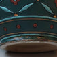 German c1900 Villeroy & Boch Mettlach Stoneware Ceramic Gilt Enamel Antique Vase - Tommy's Treasure