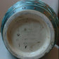 German c1900 Villeroy & Boch Mettlach Stoneware Ceramic Gilt Enamel Antique Vase - Tommy's Treasure