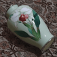 Japanese Ando Showa Sato Cloisonne Green Enamel Vase Mid 20th Century - 19 cm - Tommy's Treasure