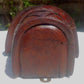 Antique Chinese Hand Carved Rosewood Inlaid Woman Empress Face Mask Sculpture - Tommy's Treasure