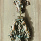 Italian Renaissance Grotesque Mask & Cherubs Medici Brass Door Knocker - Tommy's Treasure