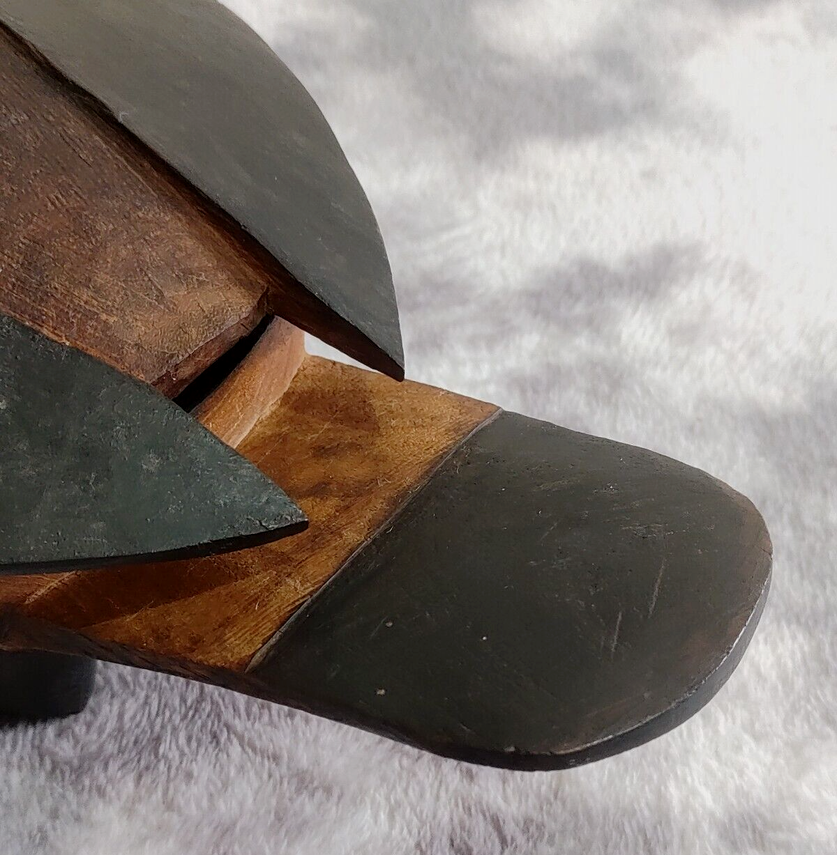 African Tribal Rotse Lozi Zambia Zoomorphic Duck Bowl Container Wood Carving