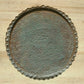 Antique Persian Qajar Embossed Brass Tray Islamic Middle East Calligraphy - Tommy's Treasure