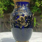 19th Century French Cobalt & Bronze Ormolu Mounted Ceramic Griffin Vase - Tommy's Treasure