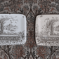 Pair of Antique Old Hill Staffordshire Pottery Aesthetic Movement Plate Dishes - Tommy's Treasure